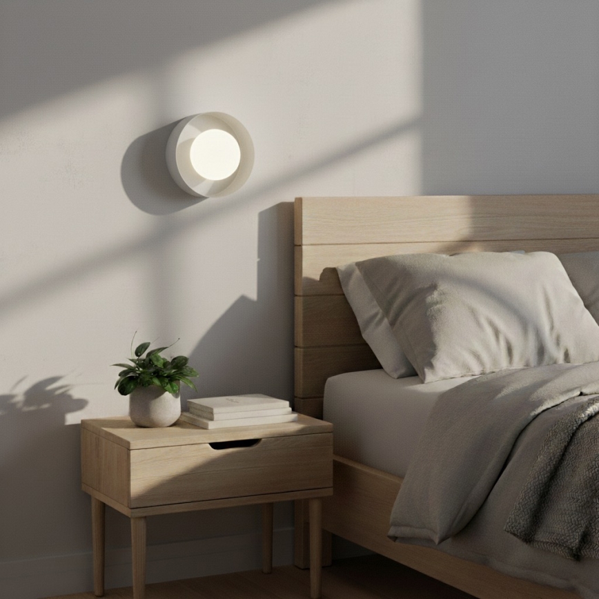 Nástenné svietidlo OZZY 1xG9/8W/230V biele