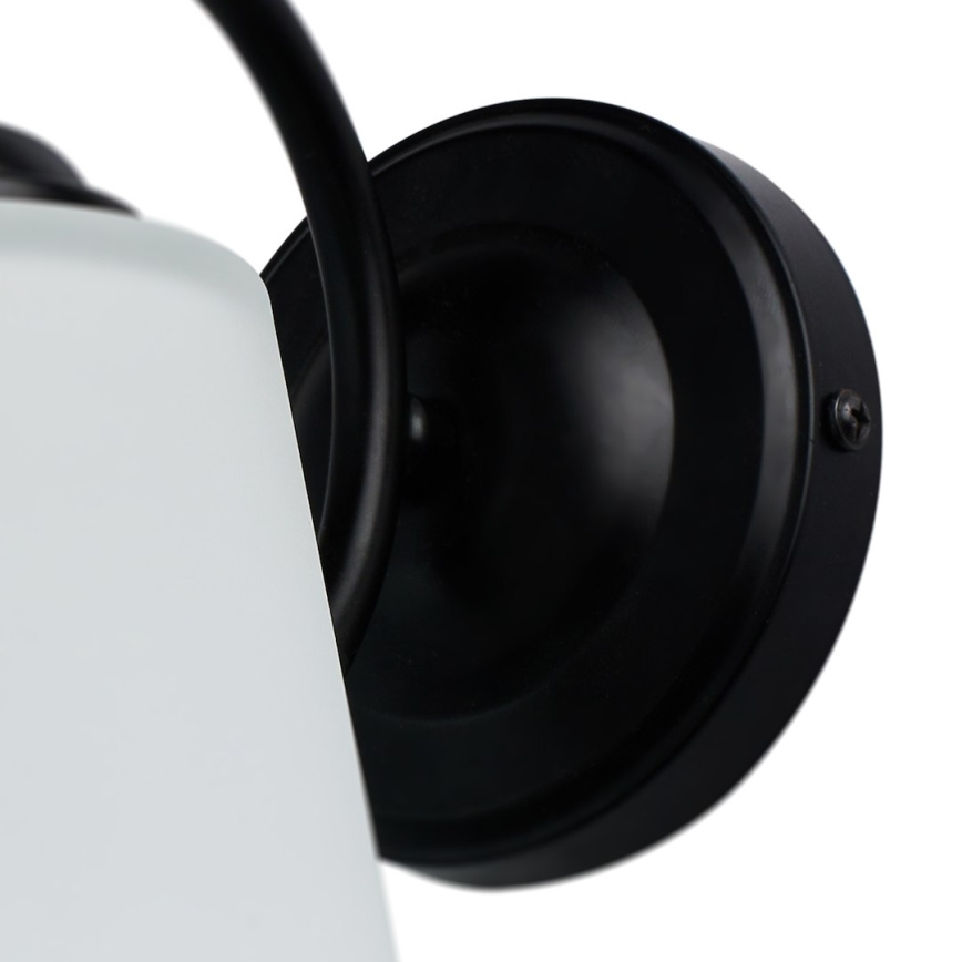 Nástenné svietidlo PAFOS 1xE27/15W/230V čierne