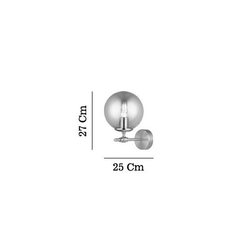 Nástenné svietidlo POLINO 1xE27/40W/230V zlaté