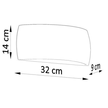 Nástenné svietidlo PONTIUS 1xG9/60W/230V čierna