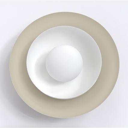 Nástenné svietidlo POPPI 1xG9/8W/230V béžová/biela