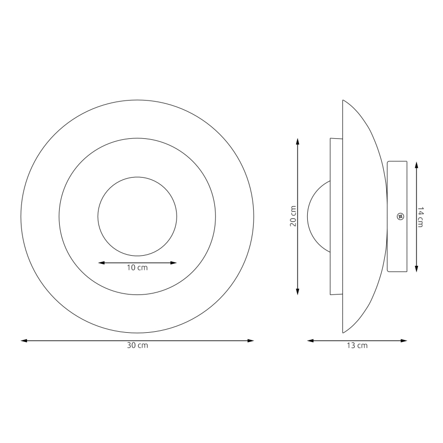 Nástenné svietidlo POPPI 1xG9/8W/230V béžová/biela