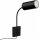 Nástenné svietidlo PUNTO s USB 1xGU10/9W/230V čierne