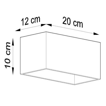 Nástenné svietidlo QUAD MAXI 2xG9/40W/230V