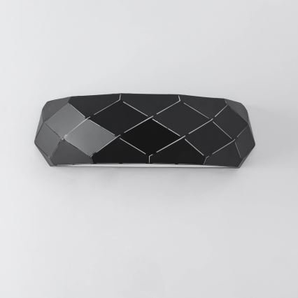 Nástenné svietidlo REUS 1xE27/40W/230V čierna