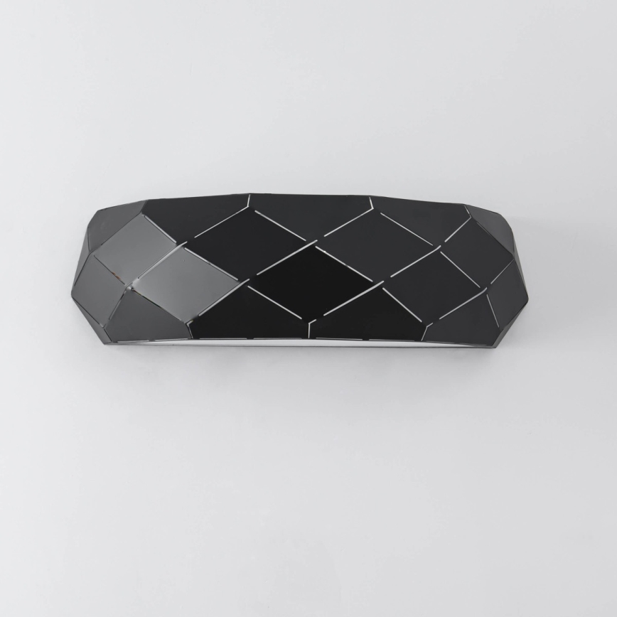 Nástenné svietidlo REUS 1xE27/40W/230V čierna