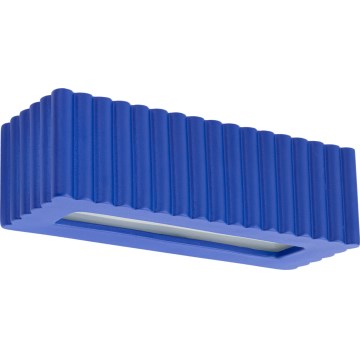 Nástenné svietidlo RIGATA 1xE27/15W/230V keramika/modrá