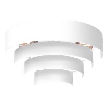 Nástenné svietidlo RINGS 2xE27/15W/230V biela