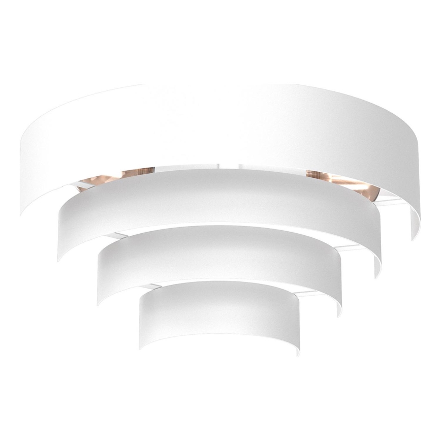 Nástenné svietidlo RINGS 2xE27/15W/230V biela