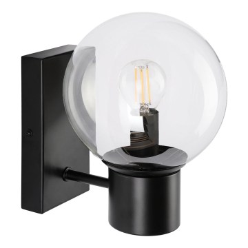 Nástenné svietidlo SFERIO 1xE14/5W/230V čierne/číre