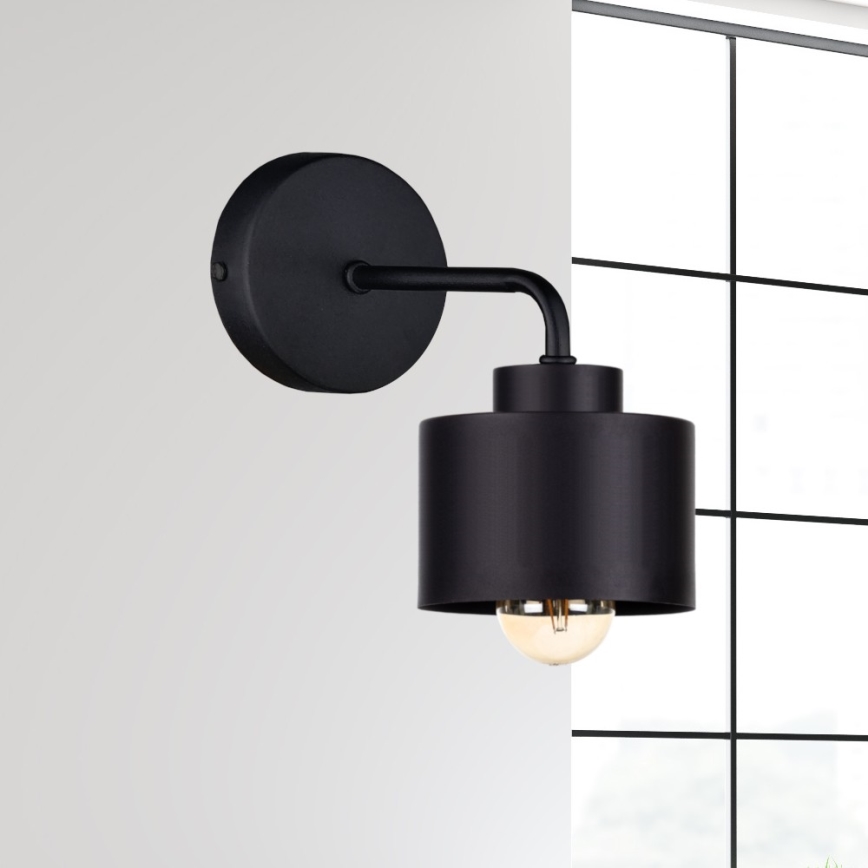 Nástenné svietidlo SIMPLY BLACK 1xE27/60W/230V