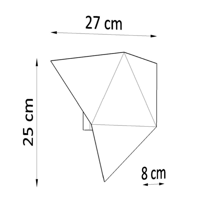 Nástenné svietidlo SOLIDO 2xG9/40W/230V čierna