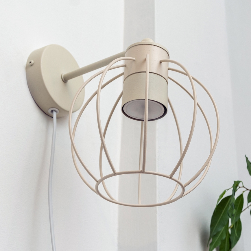 Nástenné svietidlo STARLIGHT 1xGU10/10W/230V krémové