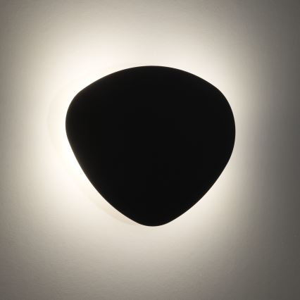 Nástenné svietidlo STONE 2xG9/8W/230V 30x39 cm čierna