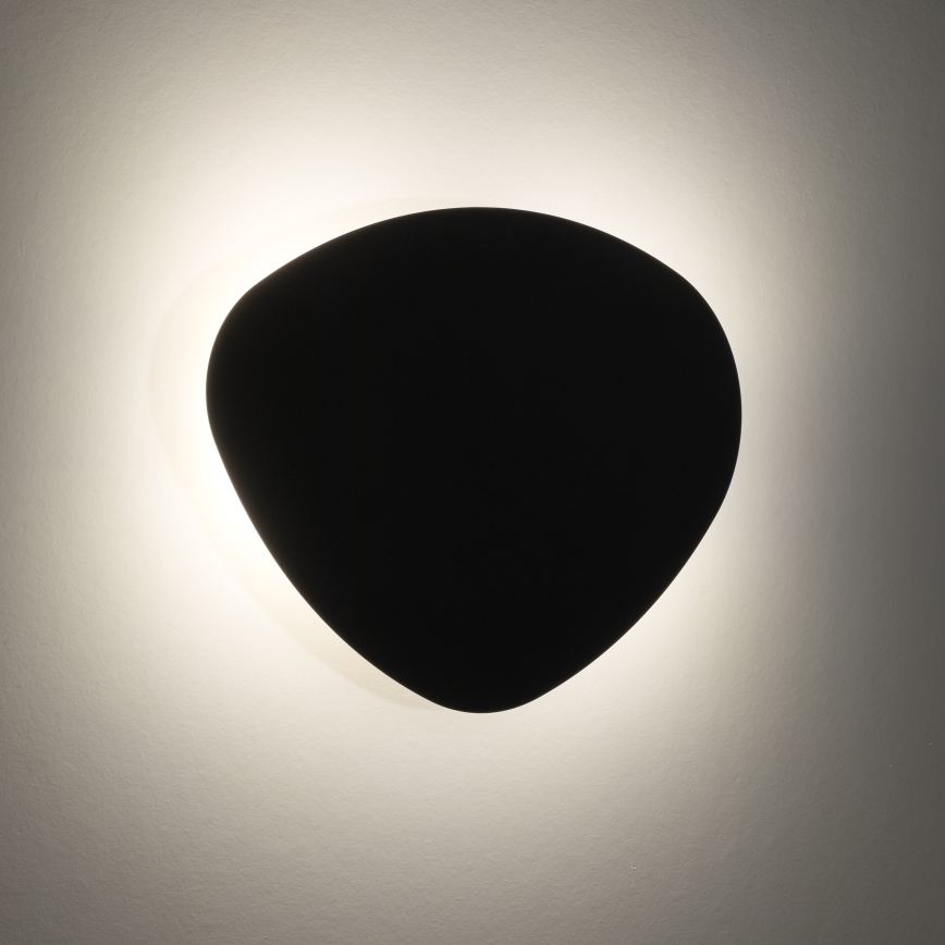 Nástenné svietidlo STONE 2xG9/8W/230V 30x39 cm čierna