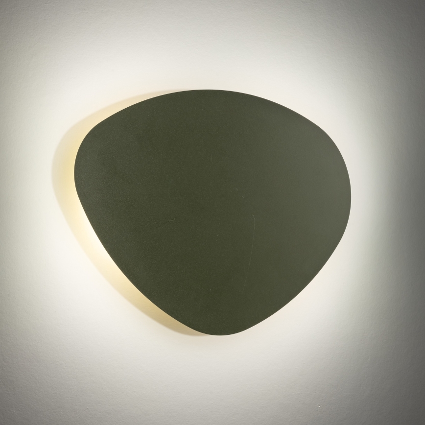 Nástenné svietidlo STONE 2xG9/8W/230V 30x39 cm zelená