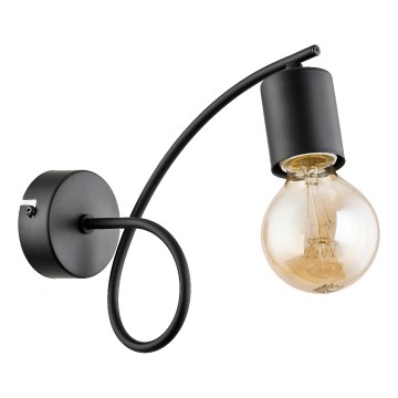 Nástenné svietidlo TANGO 1xE27/15W/230V čierna