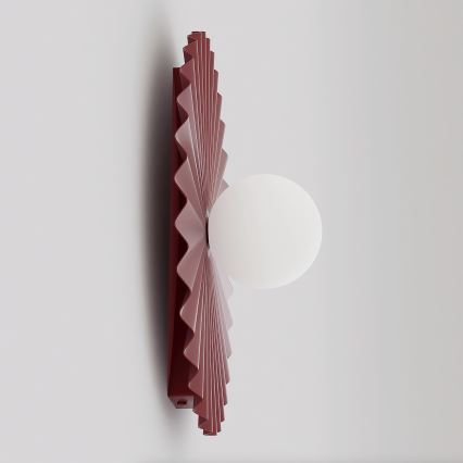 Nástenné svietidlo UMBRA 1xG9/8W/230V červená
