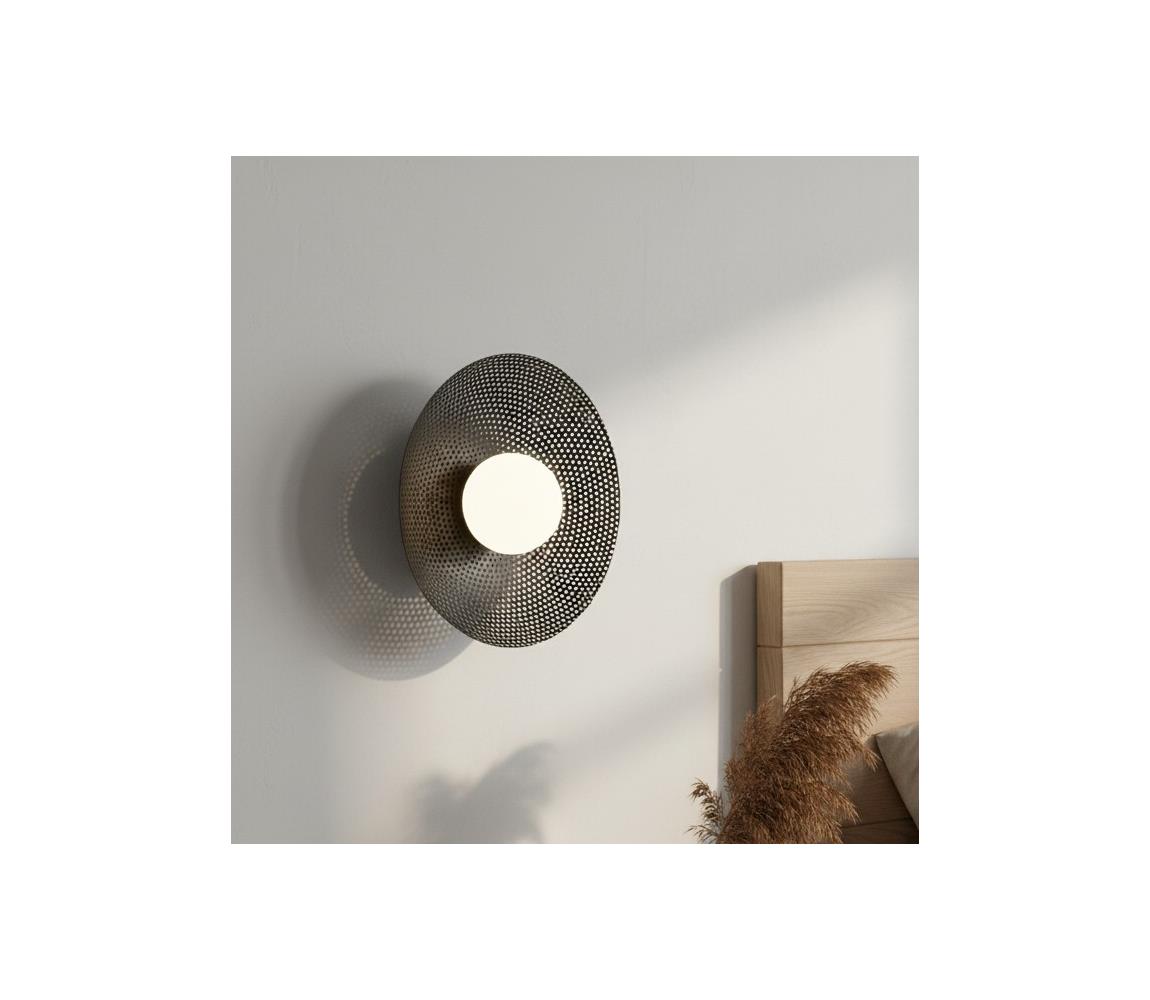 EMIBIG Nástenné svietidlo VIBEZ 1xG9/8W/230V čierne 1540/K1
