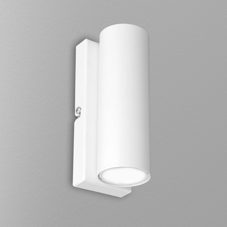 Nástenné svietidlo WALL 1xGU10/8W/230V biela