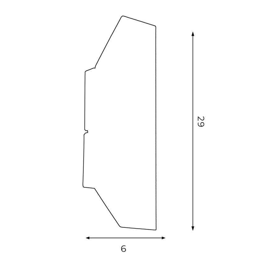 Nástenné svietidlo WALL 2xGU10/8W/230V biela