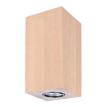 Nástenné svietidlo WOODDREAM 2xGU10/6W/230V breza – FSC certifikované