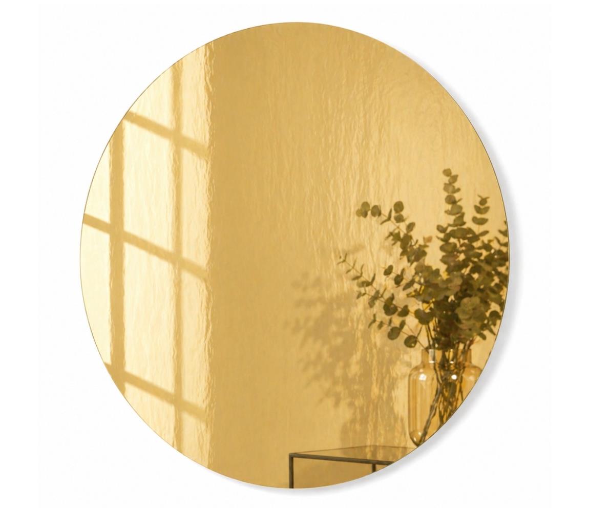 Nástenné zrkadlo HOUSEVITAMIN pr. 60 cm zlaté 8721123501954