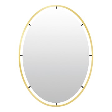 Nástenné zrkadlo SALEM 80x60 cm zlaté