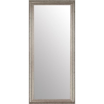 Nástenné zrkadlo ZINA 118x38 cm strieborné