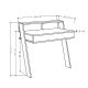 Nástenný stolík COWORK 91x94 cm biela