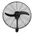 Nástenný ventilátor 115 W/230 V, priemer 66 cm, čierny, s diaľkovým ovládaním
