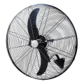 Nástenný ventilátor 180 W/230 V, priemer 66 cm, čierny + diaľkové ovládanie