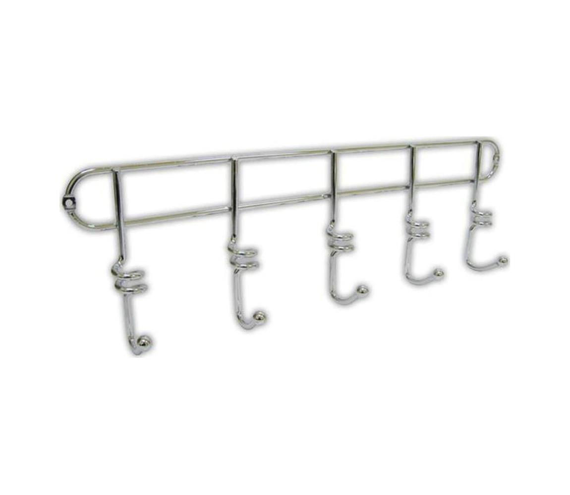 UTC Nástenný vešiak TWIST 4,3x14,5 cm lesklý chróm 320104