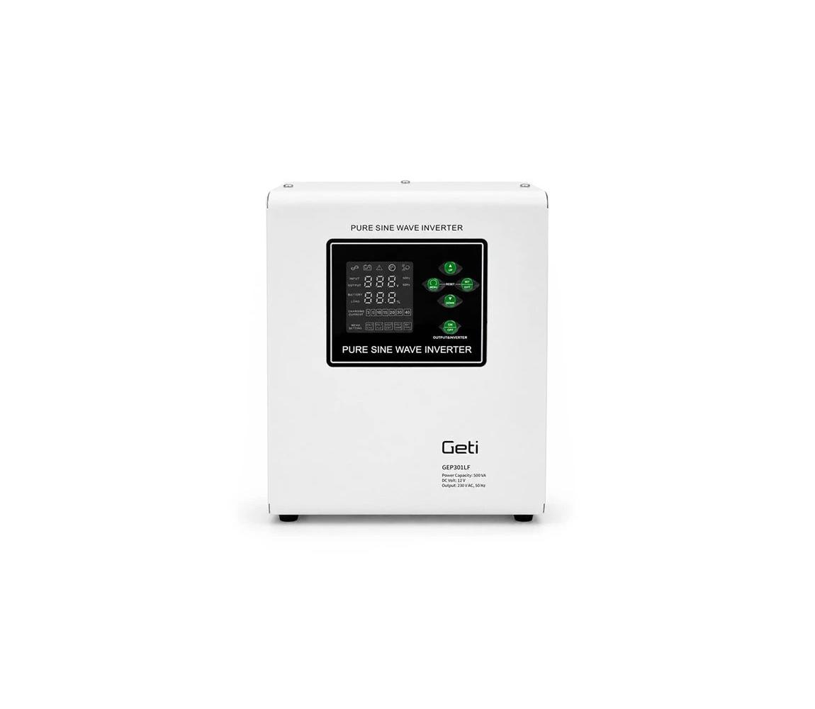 Geti Nástenný záložný zdroj 300W/500VA čistý sínus 04230697