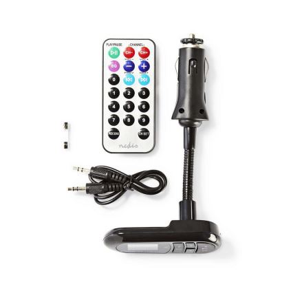 FM Vysielač do auta Bluetooth/MP3/12V + diaľkové ovládanie