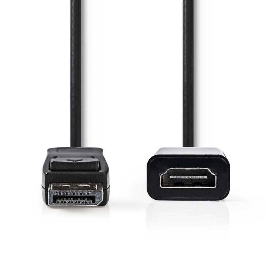 HDMI kábel DisplayPort zástrčka - HDMI výstup 0,2 m