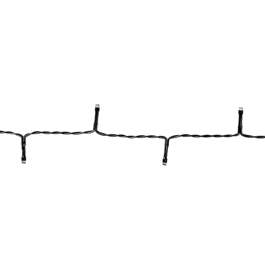 LED vonkajší reťaz 192xLED/7 funkcií/3xAA 14,9m IP44 teplá biela