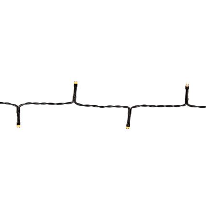 LED Vonkajší reťaz 96xLED/7 funkcií/3xAA 7,7m IP44 teplá biela