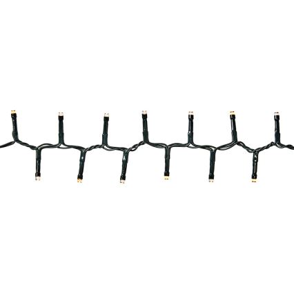 LED vonkajšia reťaz 560xLED/7 funkcií 14m IP44 teplá biela