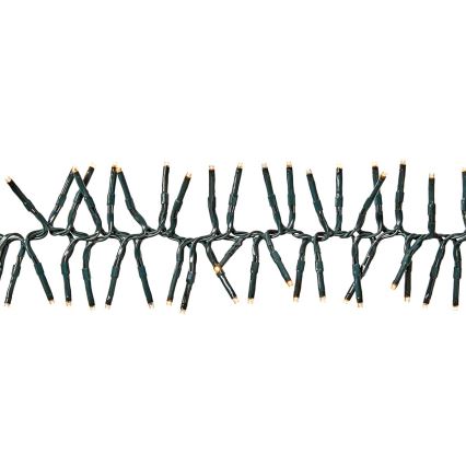 LED vonkajšia svetelná reťaz 768xLED/7 funkcií 8,6 m IP44 teplá biela