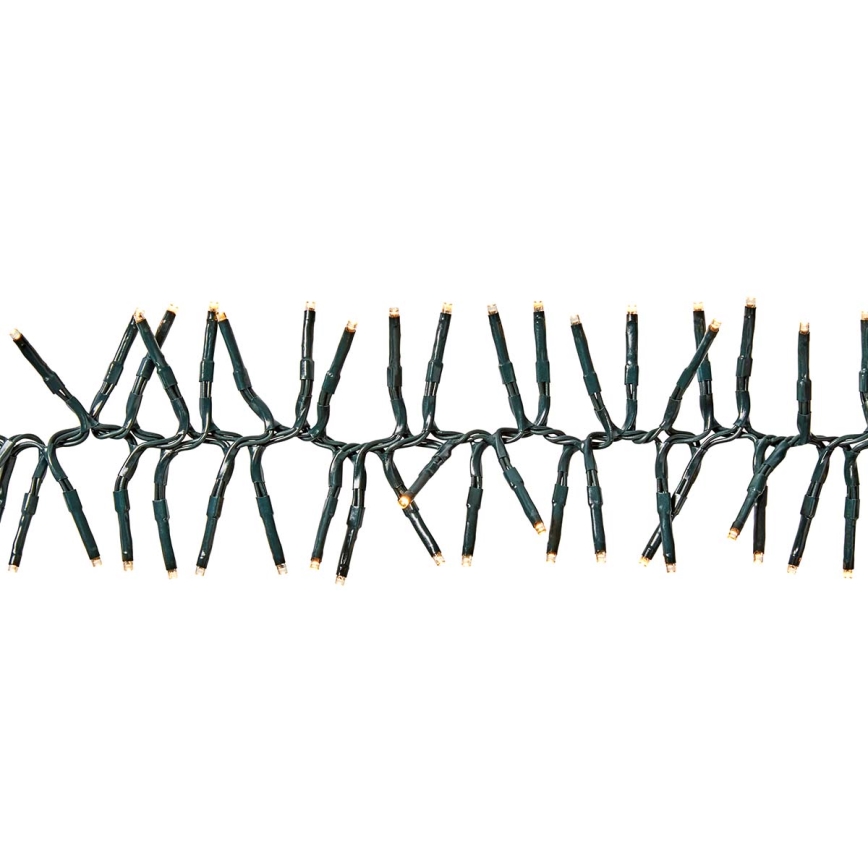 LED vonkajšia svetelná reťaz 768xLED/7 funkcií 8,6 m IP44 teplá biela