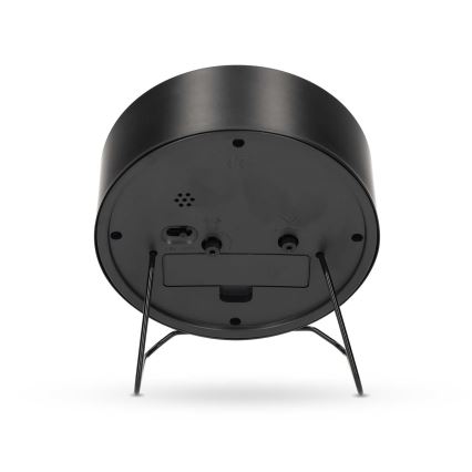 Analógový budík 1xAA čierny