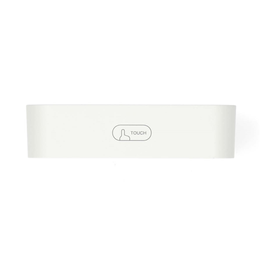 Digitálne hodiny s budíkom, teplomerom a vlhkomerom 2xAA biela