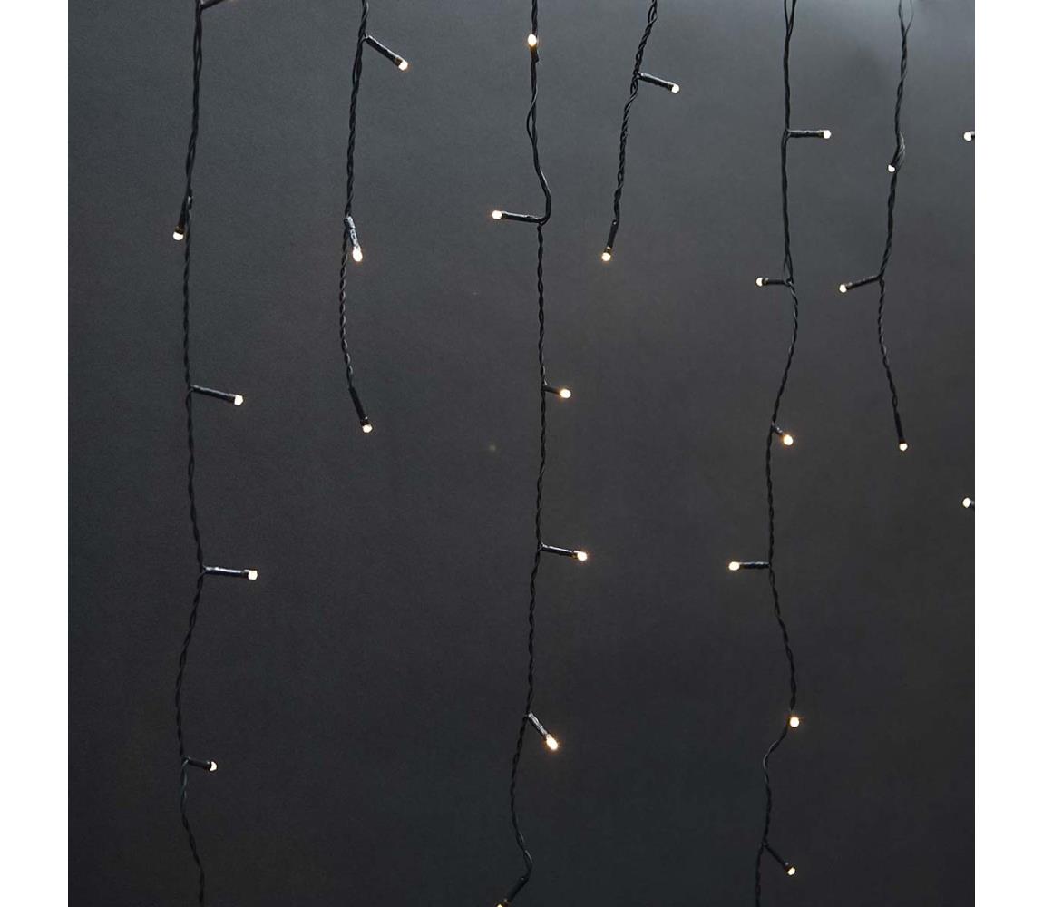 CLLC180 - LED vonkajší záves 180xLED/7 funkcií 10,9 m IP44 teplá biela CLLC180