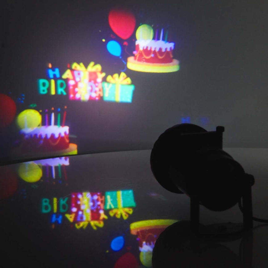 LED Vonkajší projektor slávnostný 5W/230V IP44