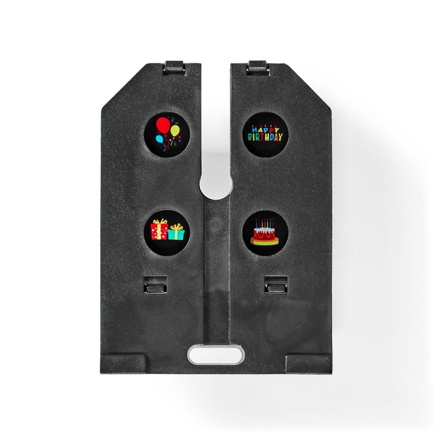 LED Vonkajší projektor slávnostný 5W/230V IP44