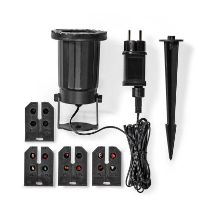 LED Vonkajší projektor slávnostný 5W/230V IP44