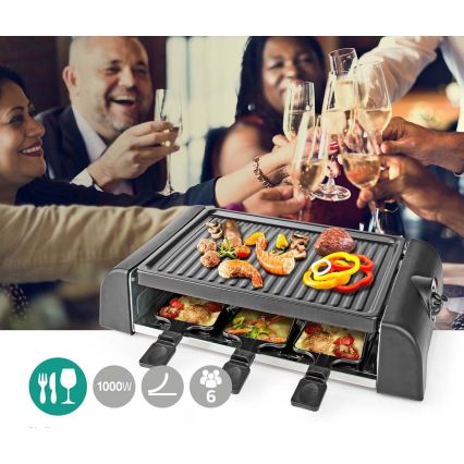 Raclette gril s príslušenstvom 1000W/230V