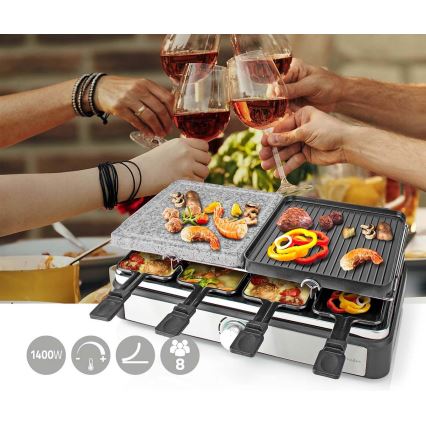 Raclette gril s príslušenstvom 1400W/230V