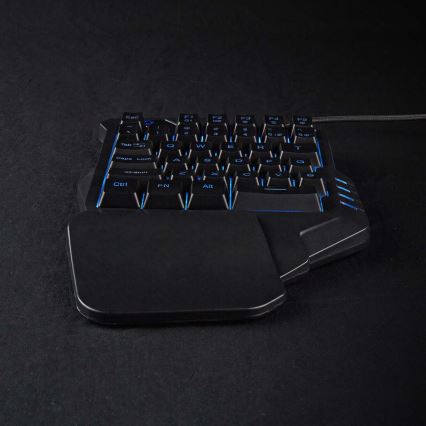 LED RGB Jednoručná herná klávesnica 5V